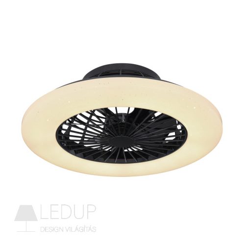 GLOBO TRAVO 03628B Mennyezeti ventilátor Fém fekete