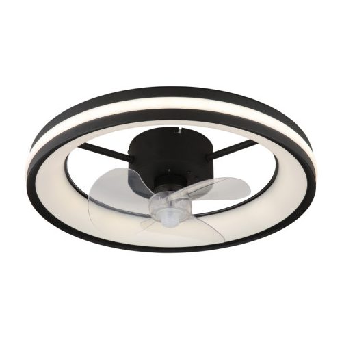 GLOBO 03651 GATIAN mennyezeti ventilátor 30W IP20 Fekete matt