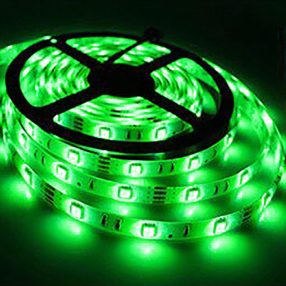 SMD 3528 120L/M 9,6W 120° IP20 DC 12V ZÖLD