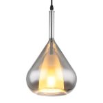 GLOBO 15542 GEEKY függeszték 60W IP20 Fekete matt