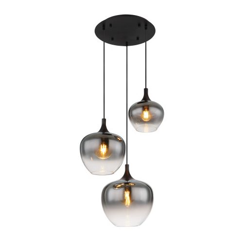 GLOBO 15548-3H MAXY függeszték 40W IP20 Fekete matt