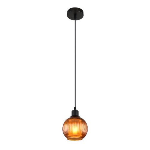 GLOBO 15638B ZUMBA függeszték 25W IP20 Fekete matt