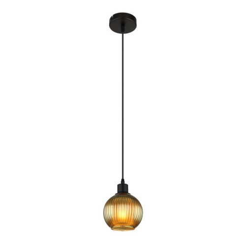 GLOBO 15638G ZUMBA függeszték 25W IP20 Fekete matt