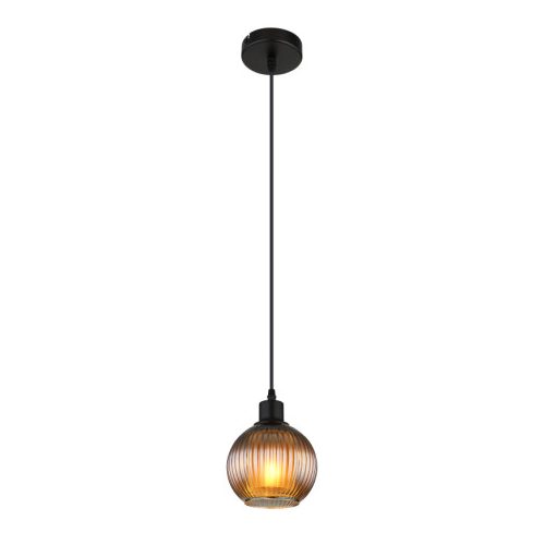 GLOBO 15638P ZUMBA függeszték 25W IP20 Fekete matt