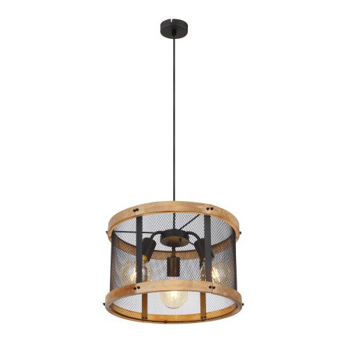 GLOBO 15661H1 JEANIE függeszték 40W IP20 Fekete matt