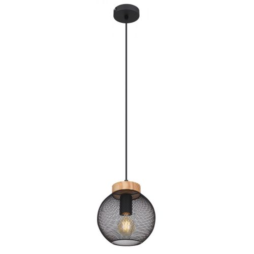 GLOBO  PABLO Függesztett lámpa  230 1 Matt fekete, Fém 0 0 1200mm