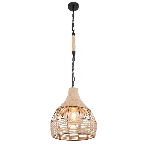 GLOBO  HALIA Függesztett lámpa  230 1 Matt fekete, Fém 0 0 1350mm