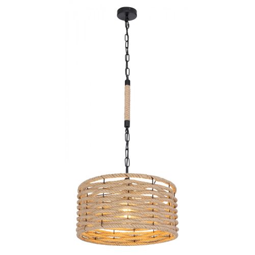 GLOBO  HALIA Függesztett lámpa  230 1 Matt fekete, Fém 0 0 1560mm