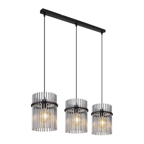 GLOBO 15698-3H GORLEY függeszték 60W IP20 Fekete matt