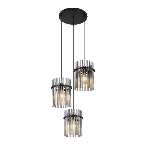 GLOBO 15698-3HR GORLEY függeszték 60W IP20 Fekete matt