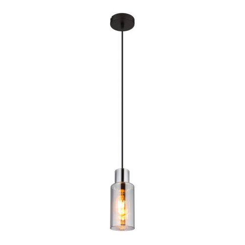 GLOBO 15708H LIDARIA függeszték 25W IP20 Fekete matt
