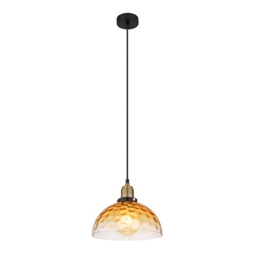 GLOBO 15786H1 SALVY függeszték 60W IP20 Fekete matt