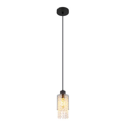 GLOBO 15799H BACKEY függeszték 15W IP20 Fekete matt