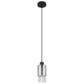 GLOBO 15799H BACKEY függeszték 15W IP20 Fekete matt GLOBO 15799H BACKEY függeszték 15W IP20 Fekete matt