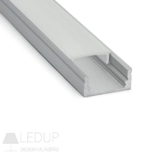 Alumínium profil 2000 mm (matt fedőlappal)