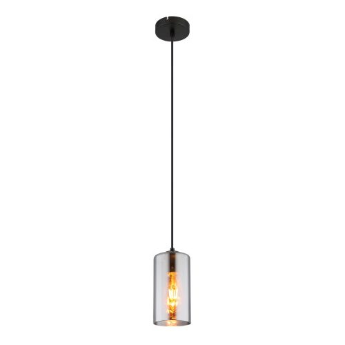 GLOBO 21002H OLLY függeszték 25W IP20 Fekete matt