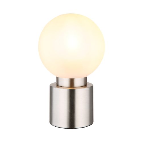 GLOBO 21003N MARKA asztali lámpa 25W IP20 Nikkel matt
