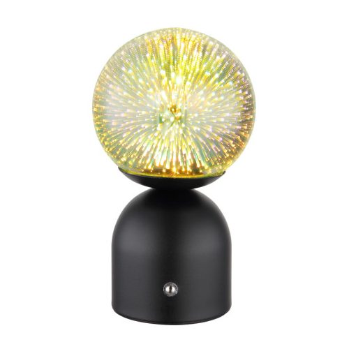 GLOBO 21006SS JULSY asztali lámpa 2,50W IP20 Fekete matt