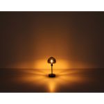 GLOBO 21914B KOKKINI asztali lámpa 25W IP20 Fekete matt