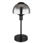 GLOBO 21914B KOKKINI asztali lámpa 25W IP20 Fekete matt