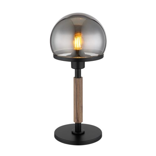 GLOBO 21954S HAKU asztali lámpa 40W IP20 Fekete matt