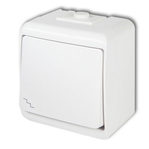 AQUASTAR VÁLTÓKAPCSOLÓ, IP54, FEHÉR
