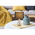 GLOBO 24147B KISA asztali lámpa 40W IP20 Sárga matt