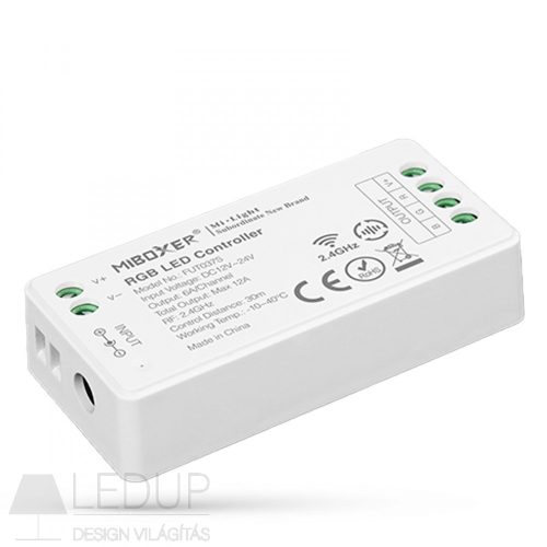 MiBoxer 2,4Ghz 4 zónás RGB vezérlő FUT037s
