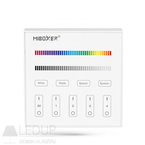 MiBoxer B3 RGB+W fali vezérlő 3V Elemes