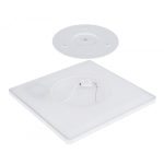 GLOBO  SAPANA Mennyezeti lámpa  230 1 Fehér, Műanyag 3000 1600 294x294x25mm