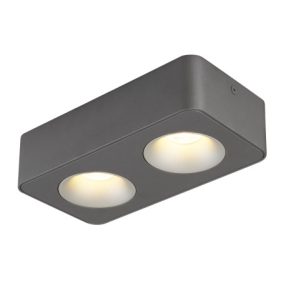 GLOBO 43100-2 HANGARAU LED spotlámpa 11W IP20 Sötétszürke   GLOBO 43100-2 HANGARAU LED spotlámpa 11W IP20 Sötétszürke