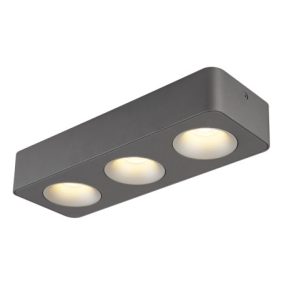 GLOBO 43100-3 HANGARAU LED spotlámpa 14W IP20 Sötétszürke   GLOBO 43100-3 HANGARAU LED spotlámpa 14W IP20 Sötétszürke
