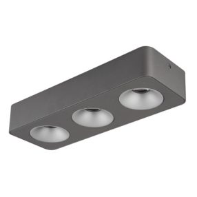 GLOBO 43100-3 HANGARAU LED spotlámpa 14W IP20 Sötétszürke   GLOBO 43100-3 HANGARAU LED spotlámpa 14W IP20 Sötétszürke