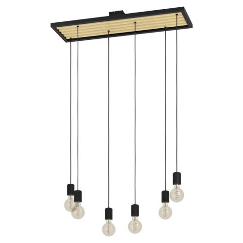 EGLO 43725 CONSETT függesztett lámpa 6X40W 