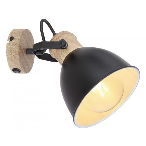 GLOBO WIHO Spotlámpa  230 1 Fekete, Fém 0 0 150x185mm