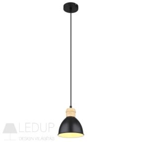 GLOBO WIHO 54018HS Függeszték fém fekete matt GLOBO WIHO 54018HS Függeszték fém fekete matt