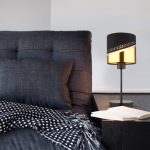 GLOBO 54046T OR asztali lámpa 40W IP20 Fekete matt