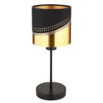 GLOBO 54046T OR asztali lámpa 40W IP20 Fekete matt