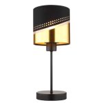 GLOBO 54046T OR asztali lámpa 40W IP20 Fekete matt