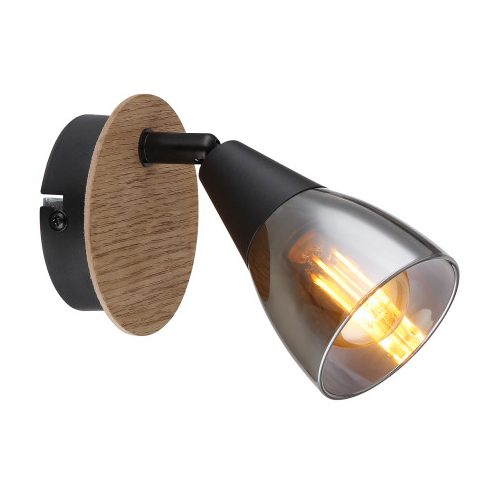GLOBO 54311-1 MUBBY spotlámpa 25W IP20 Fekete matt
