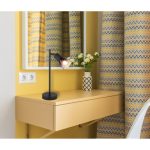 GLOBO 54312T SATELLA asztali lámpa 25W IP20 Fekete matt