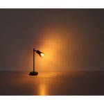 GLOBO 54312T SATELLA asztali lámpa 25W IP20 Fekete matt