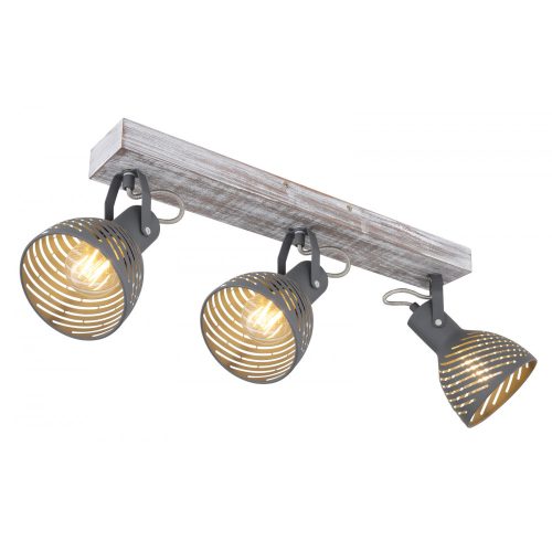GLOBO  MORI Spotlámpa  230 3 Antikolt, Fa 0 0 540x125x250mm
