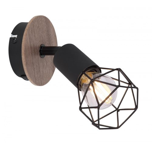 GLOBO  XARA Spotlámpa  230 1 Fekete, Fém 0 0 100x165mm
