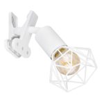 GLOBO 54802WK XARA I csipeszes lámpa 40W IP20 Fehér matt