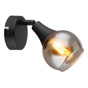 GLOBO 57904-1 GLYPTAR spotlámpa 40W IP20 Fekete matt GLOBO 57904-1 GLYPTAR spotlámpa 40W IP20 Fekete matt