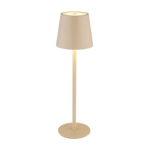 GLOBO 58438S VANNIE asztali lámpa 3W IP44 Bézs matt