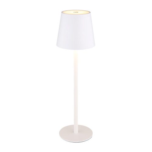 GLOBO 58438W VANNIE asztali lámpa 3W IP44 Fehér matt