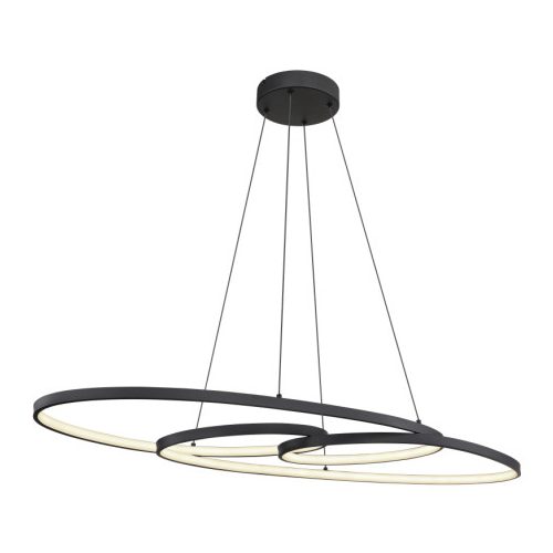 GLOBO 67177-40 SPIRA függeszték 39W IP20 Fekete matt