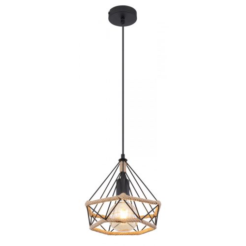 GLOBO  ULLEU Függesztett lámpa  230 1 Fekete, Fém 0 0 1500mm